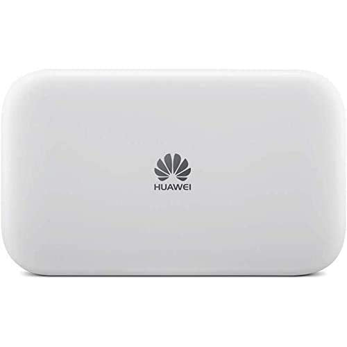 Huawei E5577, CAT 4, 4G Low Cost, Super-Fast Portable Mobile Wi-Fi Hotspot, with FREE SMARTY SIM Card, Unlocked to any Network- White