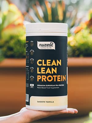 Nuzest - Clean Lean Protein - Rich Chocolate - Vegan Protein Powder - Complete Amino Acid Profile - Plant-Based Workout & Recovery Fuel - All Natural Food Supplement - 1Kg (40 Servings)