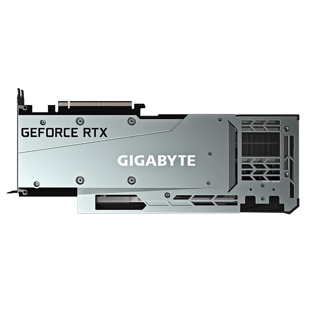 GIGABYTE NVIDIA GeForce RTX 3080 GAMING OC 10GB V2 LHR Graphics Card (GDDR6X, 1800Mhz, HDMI 2.1, PCI-E 4.0 x 16, Windforce 3X cooling, metal back plate)