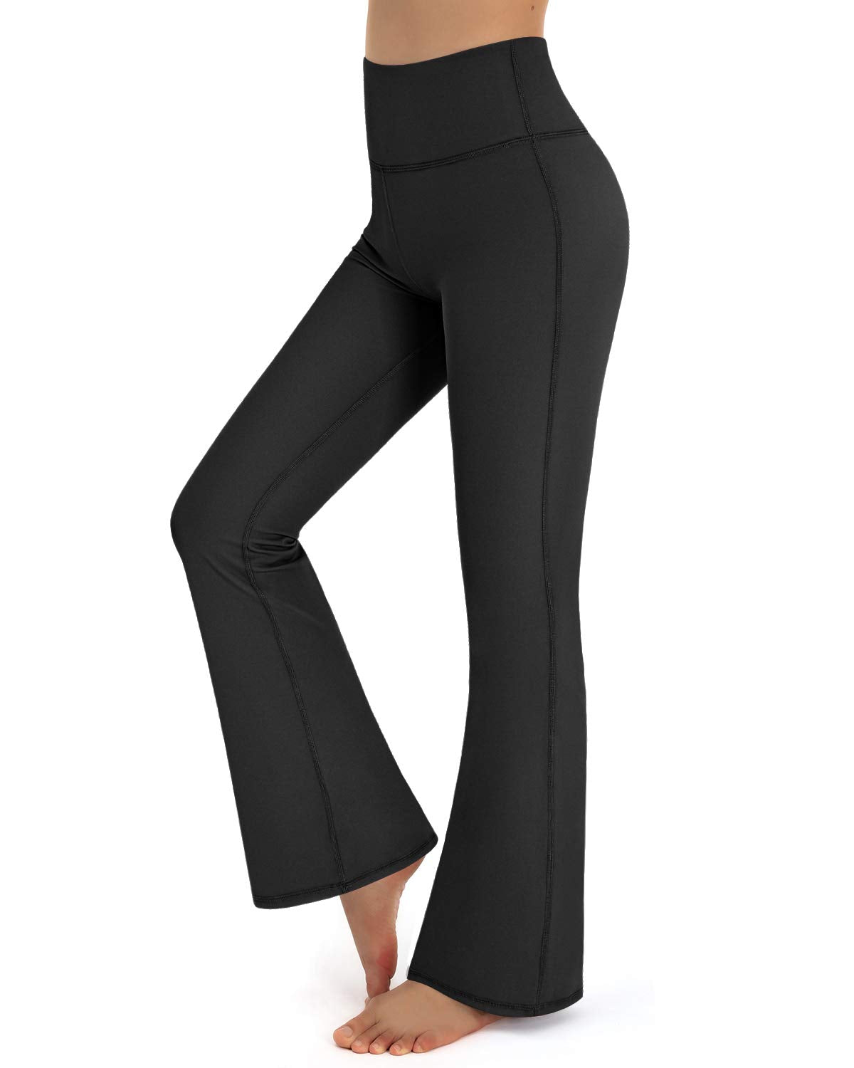 Promover Bootcut Yoga Pants with Pockets Women Sports Trousers