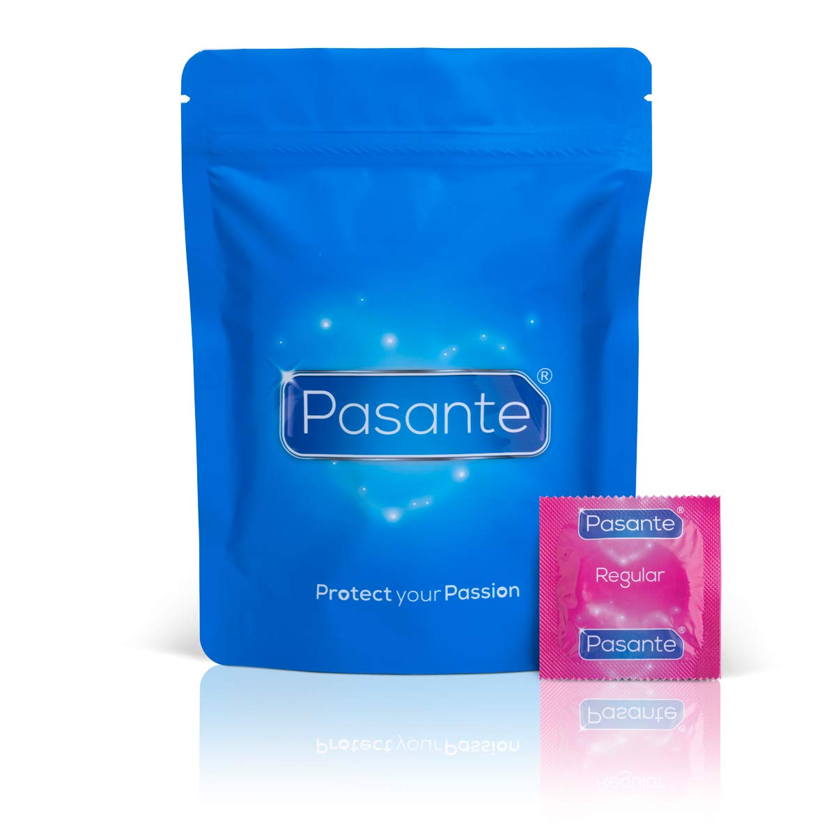 Pasante Regular Condoms - Pack of 72 - (Packaging May Vary)