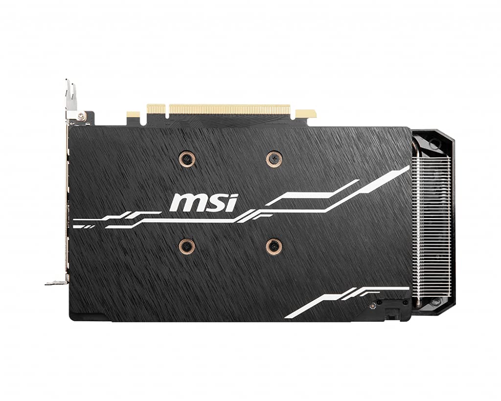 MSI GeForce RTX 2060 VENTUS GP OC Gaming Graphics Card - 6GB GDDR6, 1710 MHz, PCI Express x16 3.0, 192-bit, 3x DP v 1.4a, HDMI 2.0b (Supports 4K)