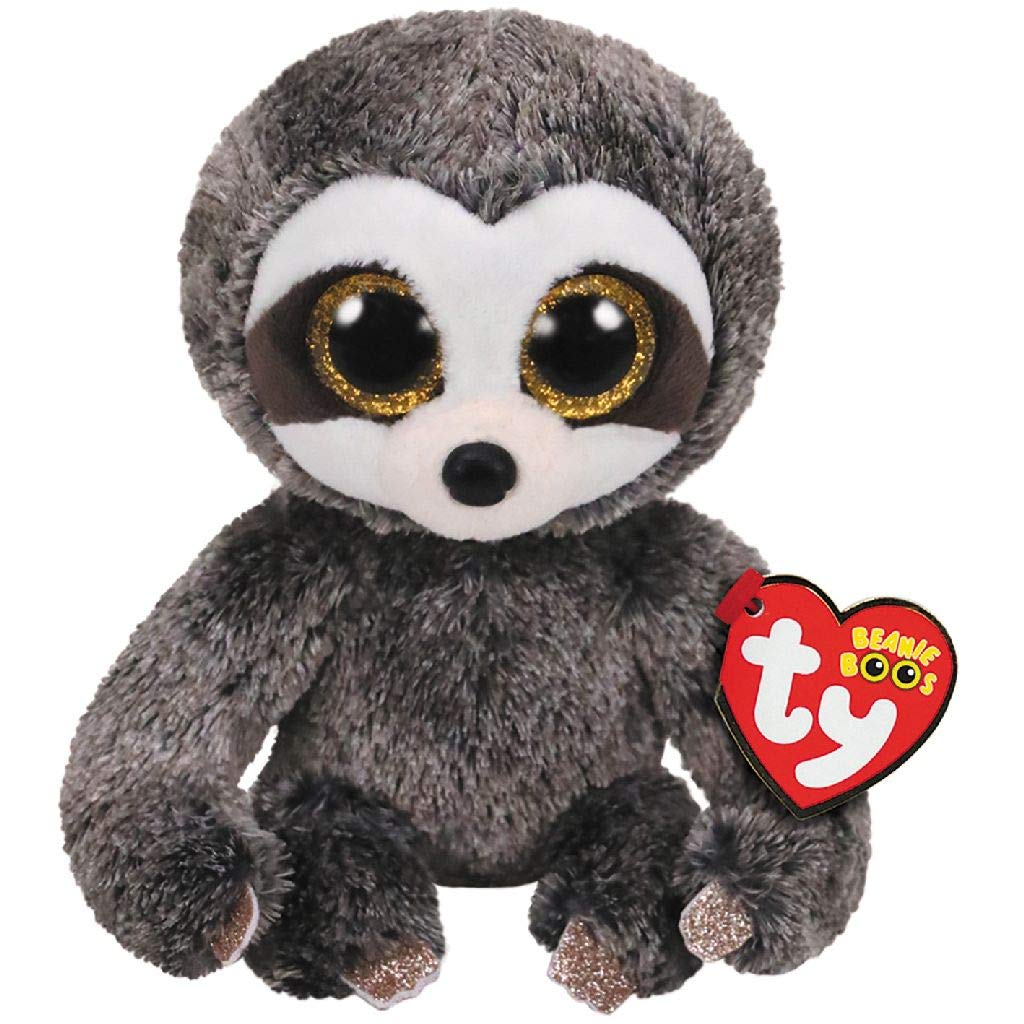 TY 2007520 Atlas Fox Beanie Boo Stuffed Animal, Multicoloured