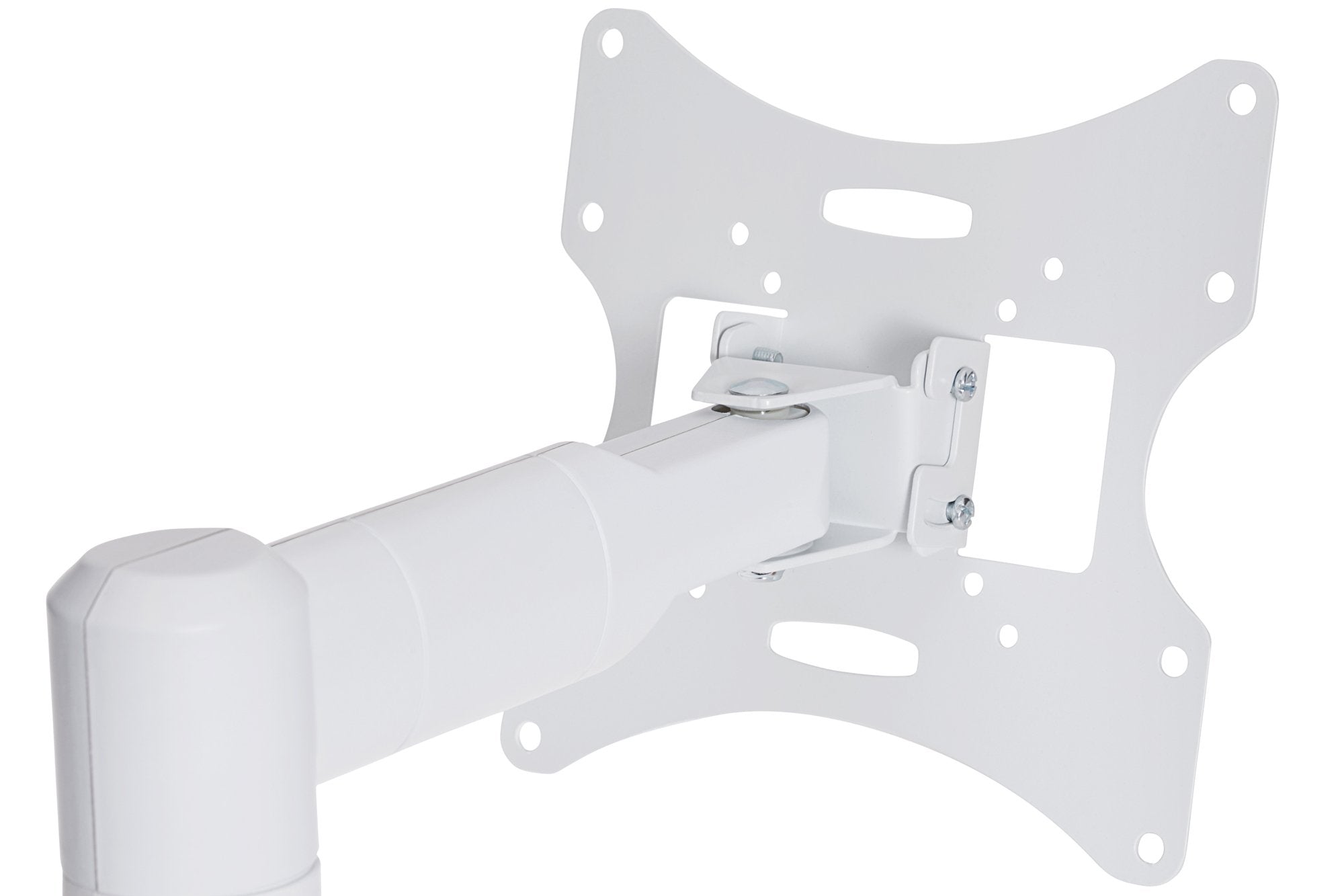 ProperAV Swing Arm Tilt & Swivel 23 - 43" up to 30kg TV Bracket - White