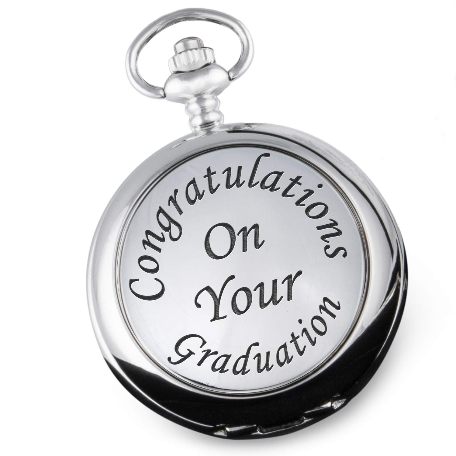 Mens Graduation Pocket Watch Gift Graduate Gifts for Him Son Brother