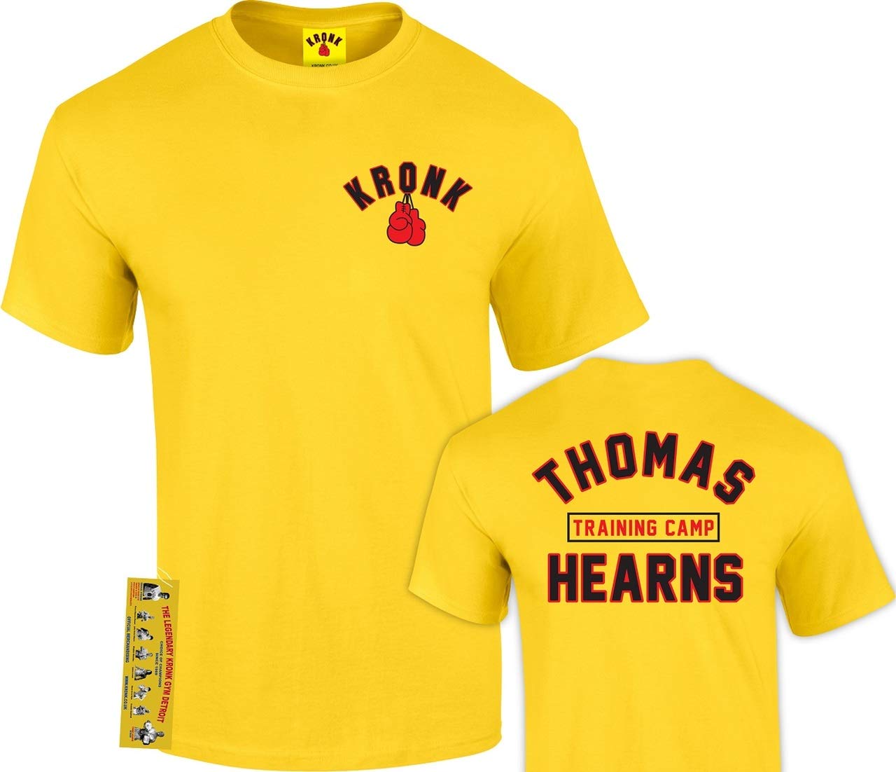 Kronk Thomas Hearns Training Camp Men's T Shirt Regular Fit