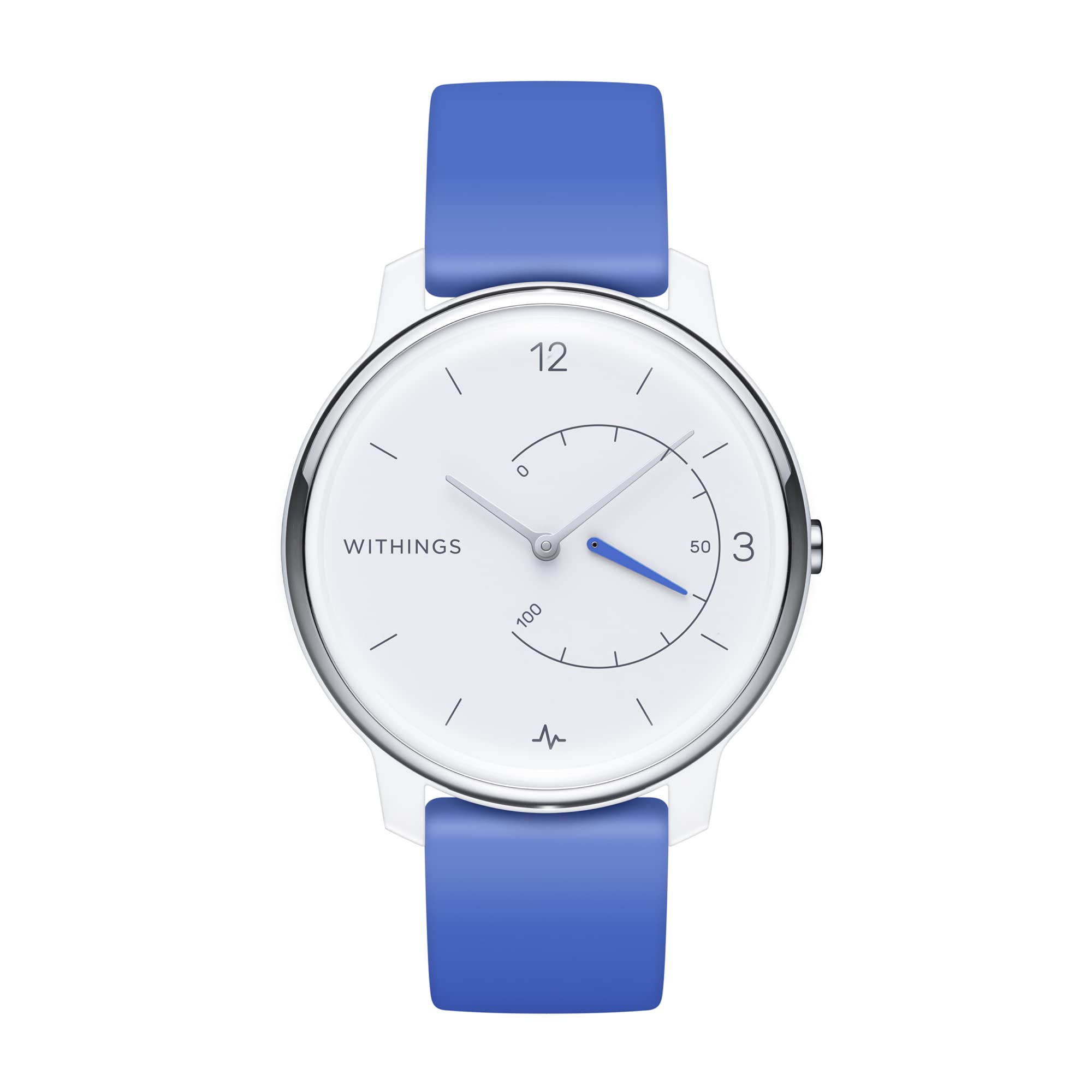Withings Move ECG - Activity and Sleep Tracker with ECG Monitor Connected GPS Water resistant