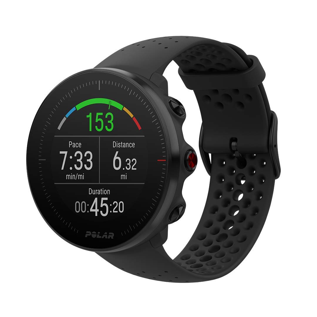 Polar Vantage M - M2 models - Advanced GPS Multisport Smartwatch, Wrist-Based Heart Monitor, Ready-made Daily Workouts, Sleep and Recovery Tracking, Running Program, Music Controls, 130+ sports