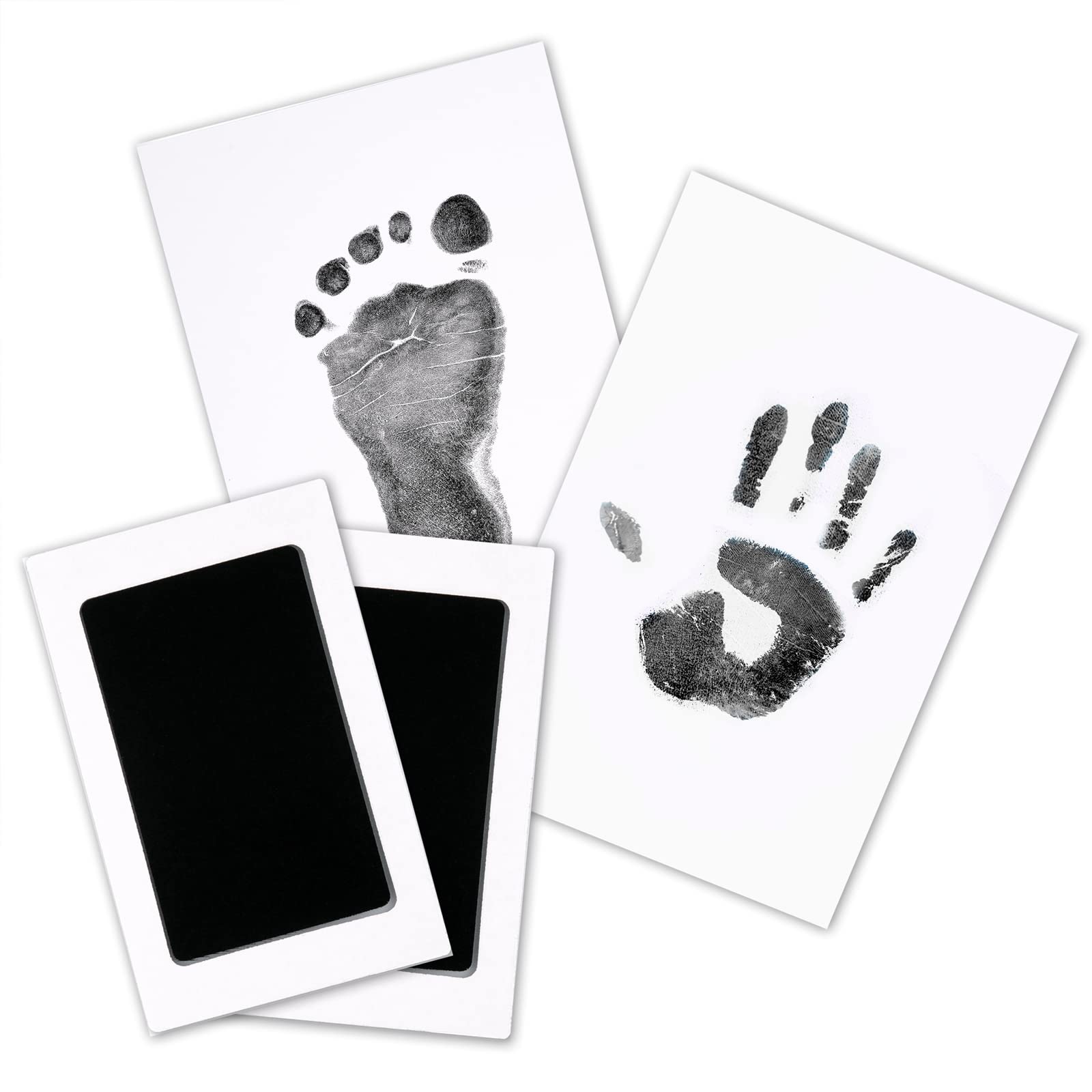 Karids Baby Handprint and Foot-Print Impression Kit with Gift Box-Newborn  Baby boy Girl Shower Gifts 