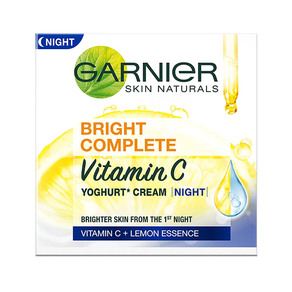 Garnier Skin Naturals Light Complete White Speed Yoghurt Night Cream, –  iKura Express