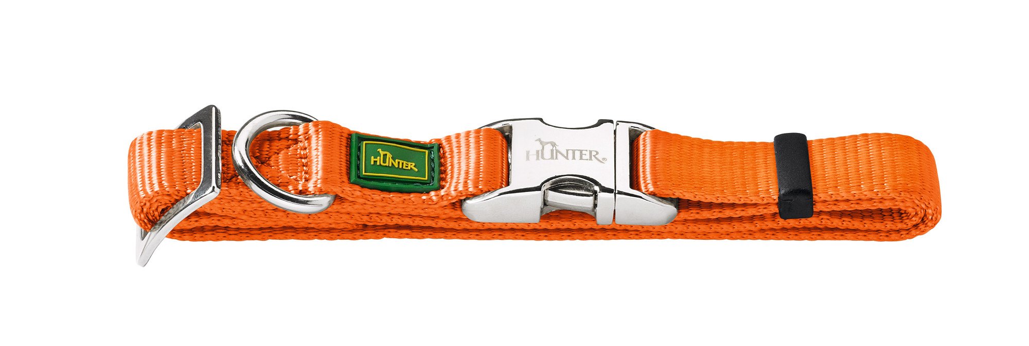 Hunter - Collar Vario Basic aluminum lockable collar L 45-65 cm orange