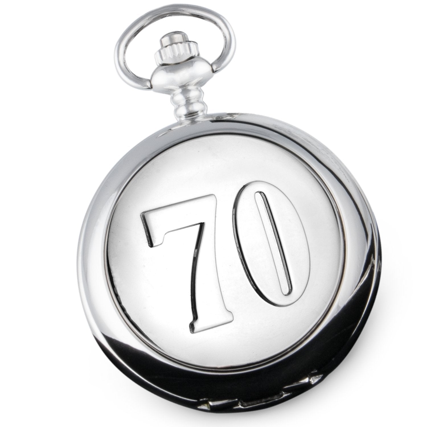 Men's 70th Birthday Pocket Watch Gift Seventieth 70 Dad Grandad Gifts