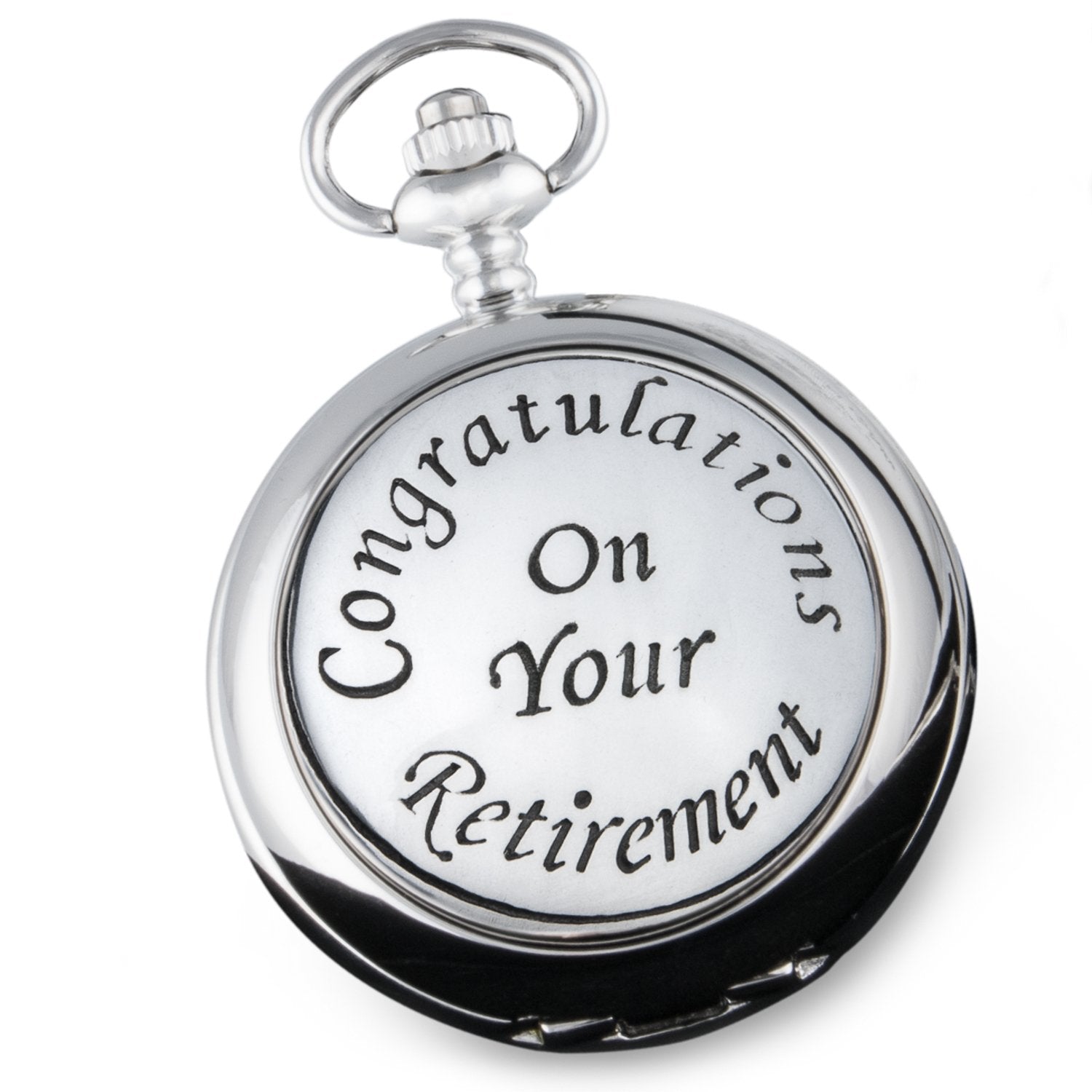 Men's Retirement Pocket Watch Employee Gift Grandad Dad Retiral Gifts