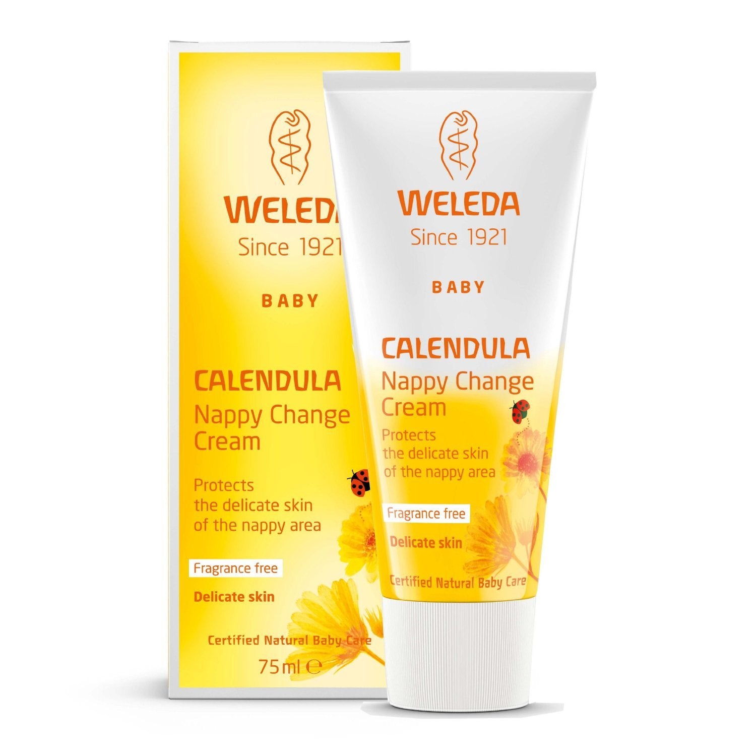 (2 Pack) - Weleda - Calendula Nappy Cream | 75ml | 2 PACK BUNDLE