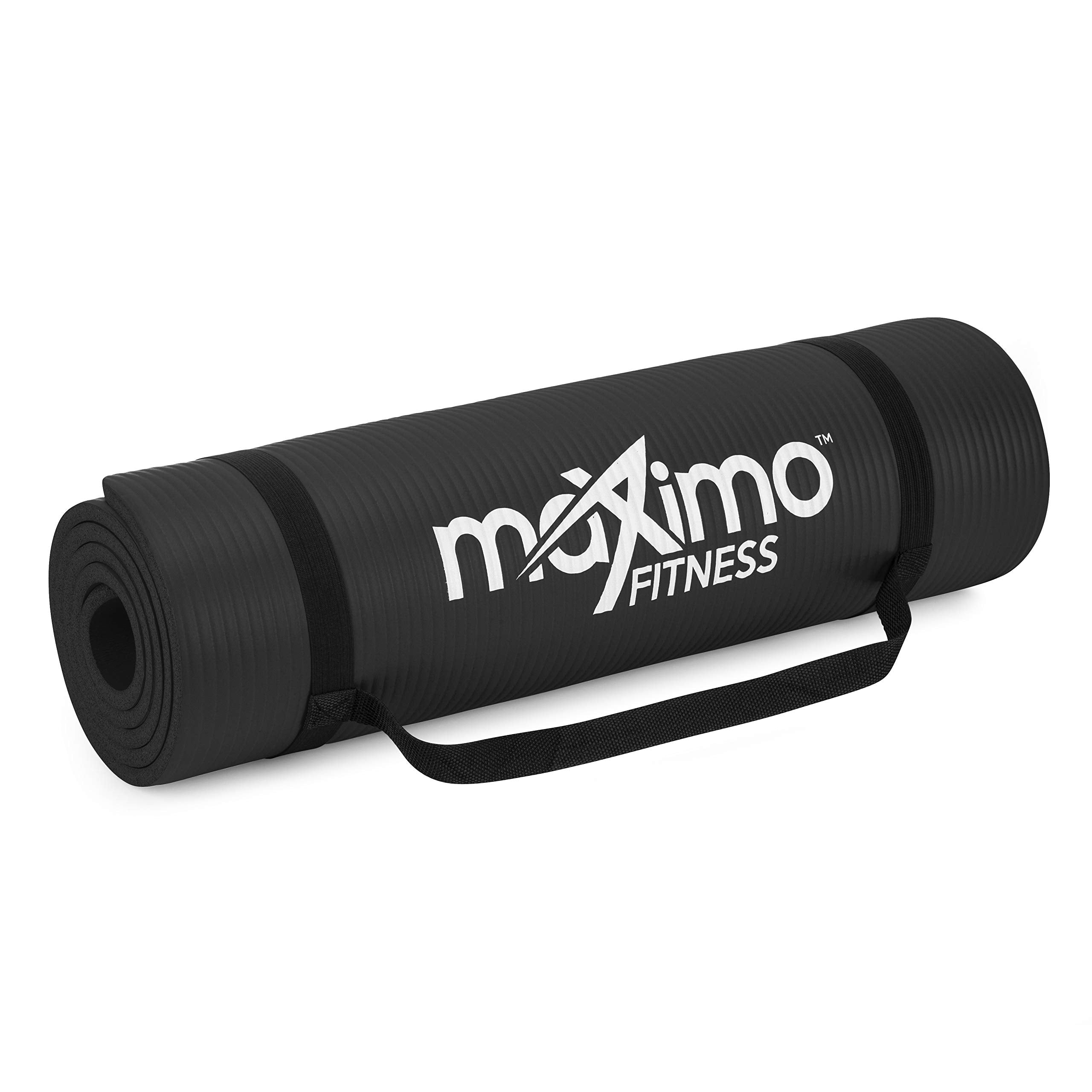 Maximo Exercise Mat, Yoga Mat Multi Purpose for Men, Women and Kids, 183cm x 60cm Extra Thick Ideal for Pilates, Sit Ups, Planks, Stretching, Push Ups Exercise, Non-Slip, Ideal for Home Gym Accessories