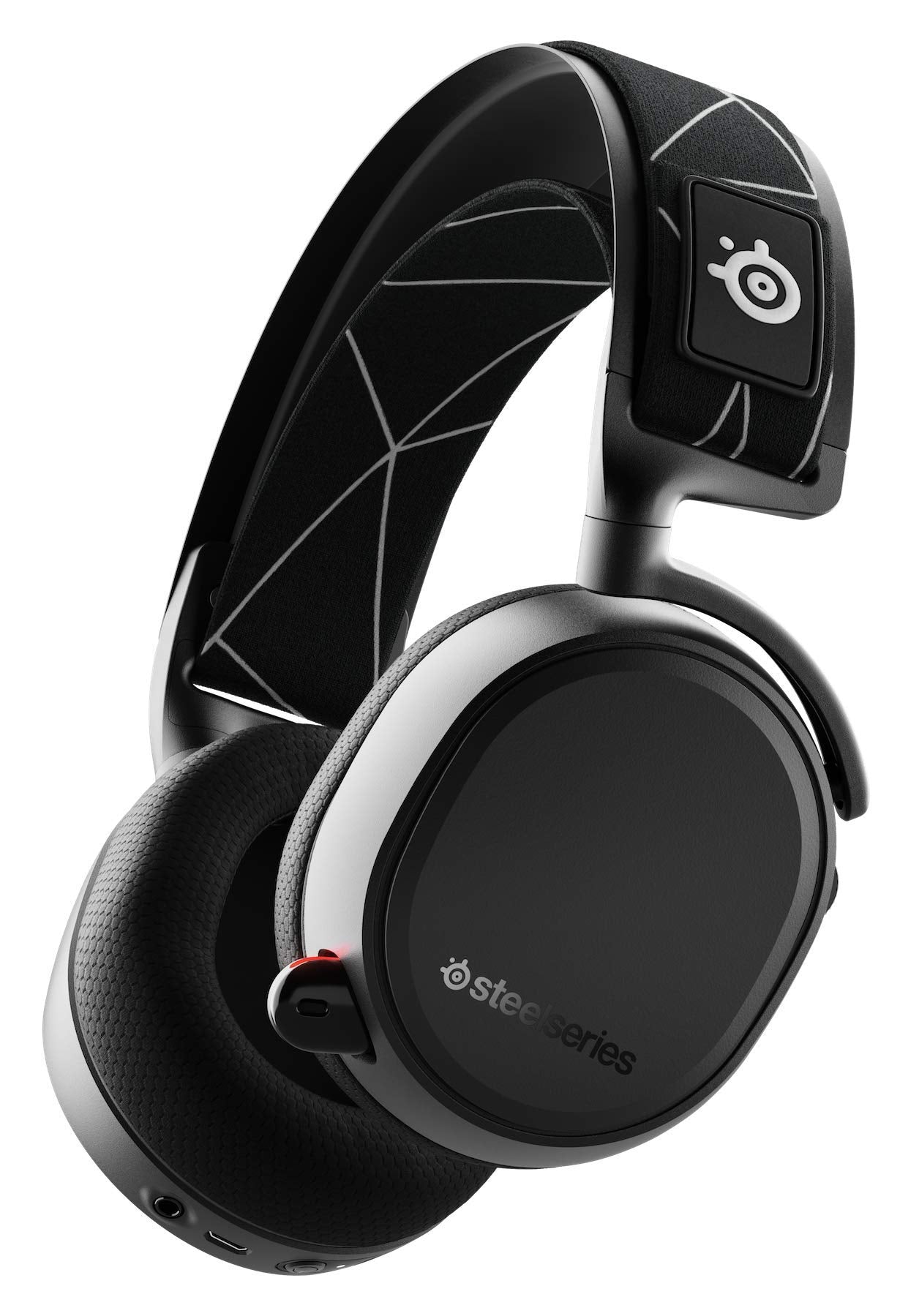 SteelSeries Arctis 9 - Dual Wireless Gaming Headset - Lossless 2.4 GHz Wireless + Bluetooth - 20+ Hour Battery Life - For PC, PlayStation 5 and PS4, Black