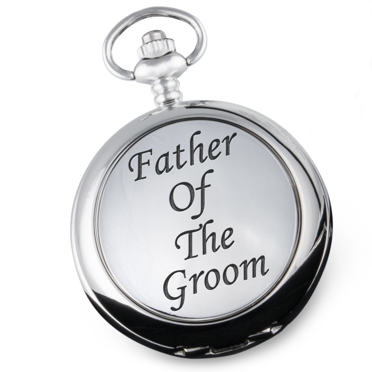 Father of The Groom Pocket Watch Gift Groom’s Dad Wedding Day Gifts
