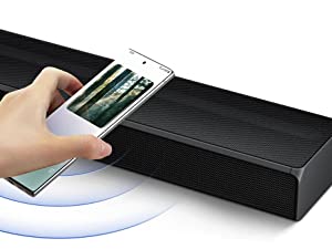 Samsung Q600A Soundbar Speaker With Subwoofer (2021) - Cinematic Dolby Atmos Surround Soundbar With Adaptive Sound, True 3.1.2 Sound, Q-Symphony TV Pairing & Acoustic Beam Tech For Home Entertainment