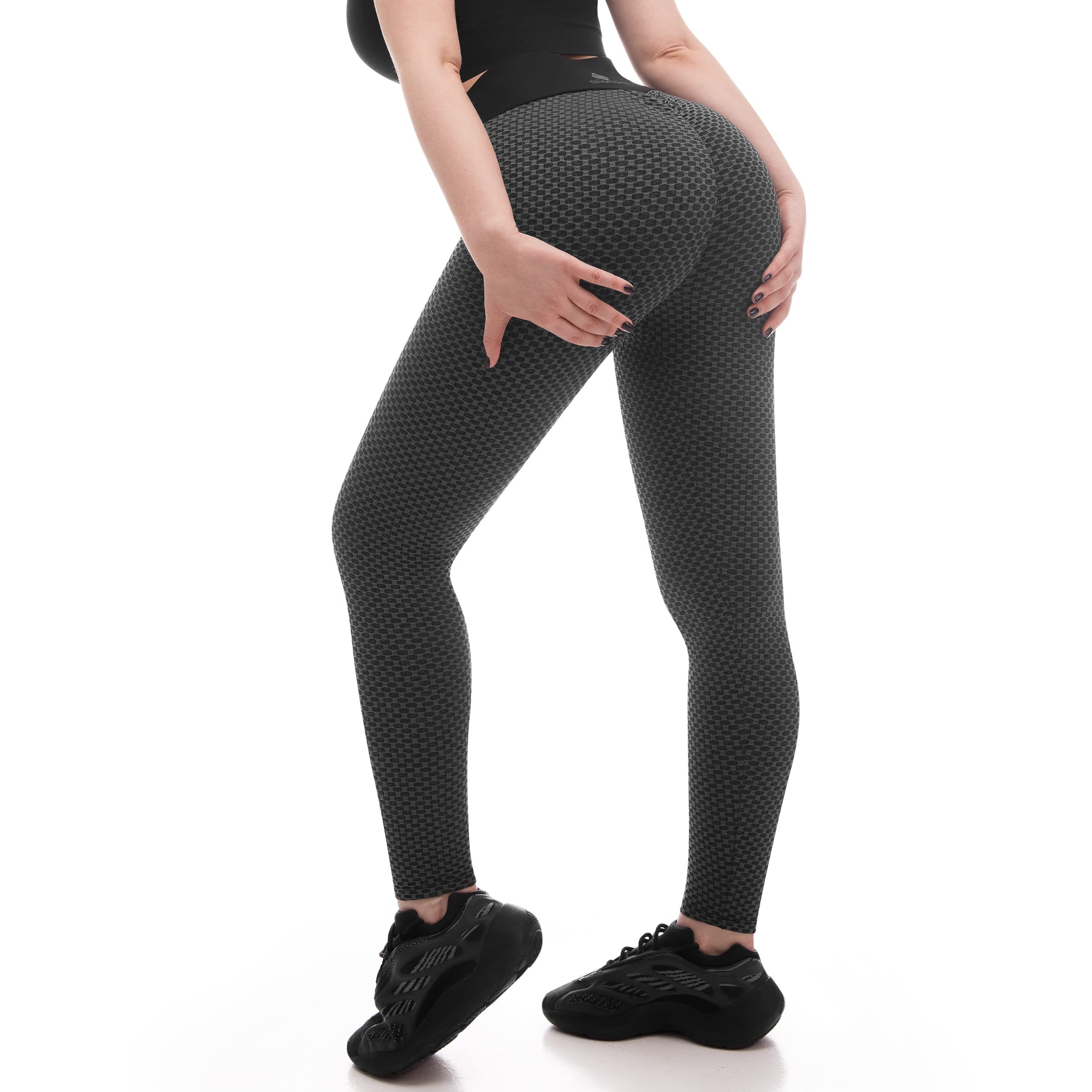 SINOPHANT TIK Tok Leggings - Women's High Waist Yoga Pants Anti Cellul –  iKura Express