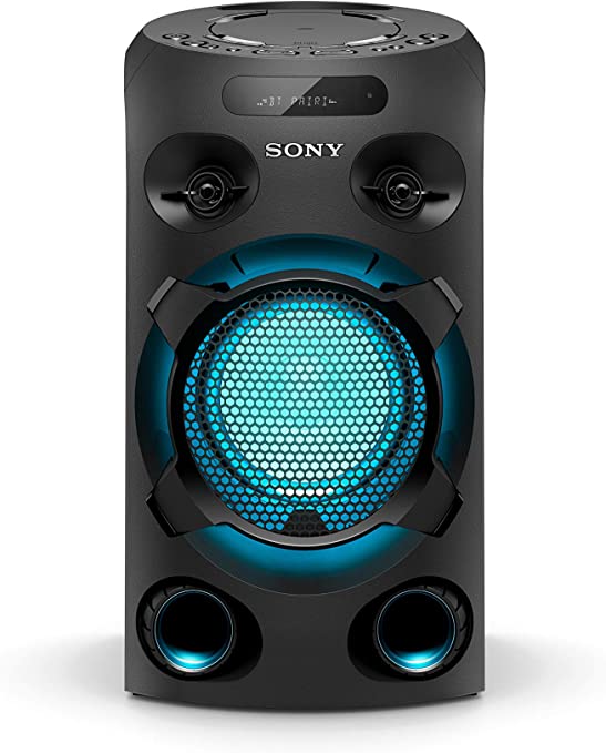 Sony MHC-V02, Compact High Power Party Speaker. One Box Music System, Blue
