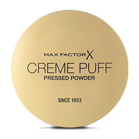Max Factor Cream Puff Pressed Compact Powder, Glowing Formula for All Skin Types, 41 Medium Beige, 21 g