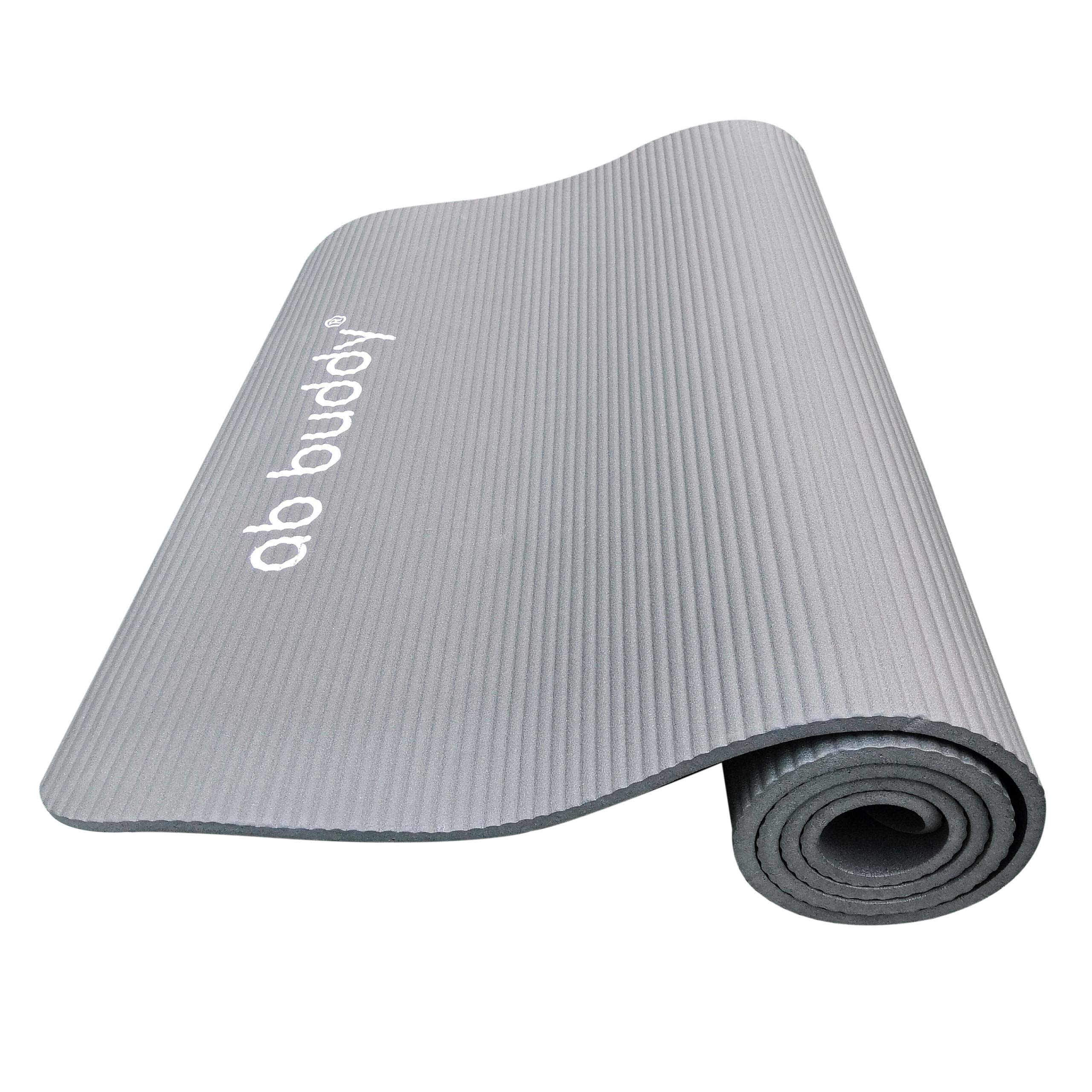 ab buddy Non Slip Large Extra Wide Exercise, Yoga, Aerobic, Pilates Mat. For Gym or Home Gym