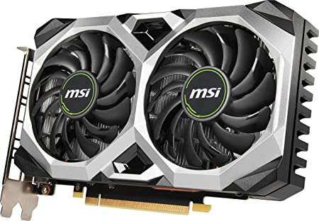 MSI GeForce GTX 1660 SUPER VENTUS XS OC Gaming Graphics Card - 6GB GDDR6, 1815MHz, PCI Express x16 3.0, 192-bit, 3x DP, HDMI 2.0b