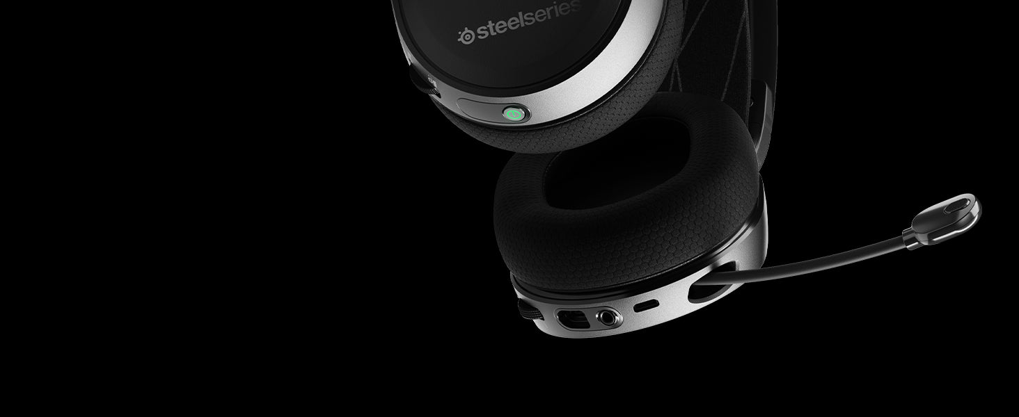 SteelSeries Arctis 7 Wireless Gaming Headset - DTS Headphone: X v2.0 Surround for PC and PlayStation 5, PS4 - Black