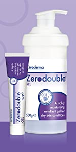 Zeroderma Zeroveen Emollient 500g - 2In1 Moisturising Cram And Wash With Natural Oatmeal