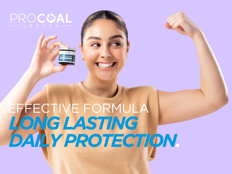 100% Natural Deodorant Balm by Procoal - Zero Potassium Alum, 100% Aluminium Free, Vegan Deodorant For Women & Men, Cruelty-Free, Plastic-free, Made in UK