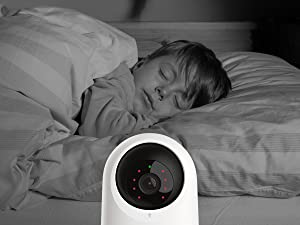 SwitchBot Home Security Camera WiFi - Indoor Camera 1080P HD with 10m Night Vision, 2 Way Audio, 360 Smart Tracking and Privacy Mode, Pet/Kids/Baby Monitor Works with Alexa, Only Support 2.4G WiFi