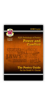 New GCSE English AQA Poetry Guide - Power & Conflict Anthology inc. Online Edition, Audio & Quizzes: perfect for 2022 and 2023 exam revision (CGP GCSE English 9-1 Revision)