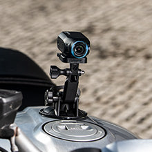 Drift Ghost XL Action Camera - 1080P HD 30FPS Video, 9 Hour Battery, Waterproof, 300 Degree Rotating Lens, Streaming, Dashcam, Low Light Film. Ideal Vlogging Camera, Bike or Motorbike Camera. In Black