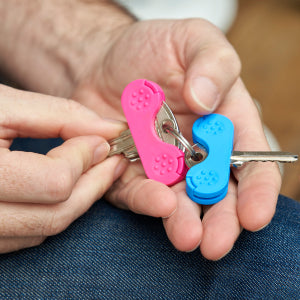 Keywing Key Turner Aid v2 Triple Pack. Makes Keys so Much Easier to find, Grip and Turn. Perfect for Arthritis, MS or Parkinsons Gift, Elderly with weak Hands, Key Finder and Holder.