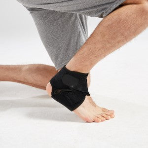 Bodyprox Ankle Support Brace, Breathable Neoprene Sleeve, Adjustable Wrap!