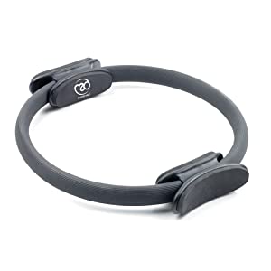 Fitness Mad Dual Grip Pilates Ring, Magic Exercise Circle, Double Handle Yoga Ring, 14inch / 36cm, Fitness Circle for Toning Arms, Abs, Thighs & Legs
