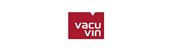 Vacu Vin Wine Saver Concerto - Black | 1 x Vacuum Pump + 4 x Vacuum Wine Stopper