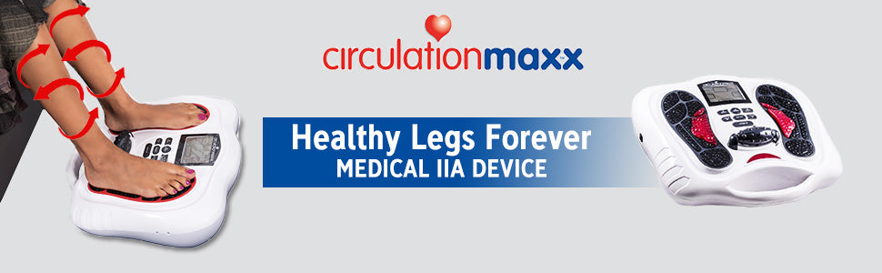 BioEnergiser Circulation Maxx Blood Booster – EMS Muscle Stimulator - Medical IIa Device – Developed In The UK –Increase Blood Circulation/Reduce Swelling -Stop Aches & Pains - As Seen In Press