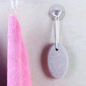 Pumice Stone 2Pcs, Natural Lava Pumice Stone for Feet/Hands/Body, White Calluse Remover/Foot Scrubber Stone for Dead/Hard Skin, Foot File for Men/Women by MAYKI