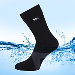 Waterproof breathable socks By OTTER for MEN and WOMEN. Breathable Ankle Cut, Arch Support, Anti-Odor