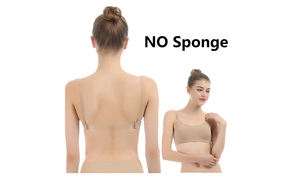 iMucci Professional Beige Clear Back Bra NO Sponge - Seamless Backless –  iKura Express