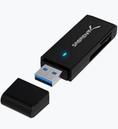 Sabrent USB 3.0 to SATA External Hard Drive Lay-Flat Docking Station for 2.5 or 3.5in HDD, SSD [Support UASP] (EC-DFLT)