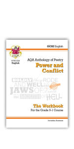 New GCSE English AQA Poetry Guide - Power & Conflict Anthology inc. Online Edition, Audio & Quizzes: perfect for 2022 and 2023 exam revision (CGP GCSE English 9-1 Revision)