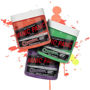 Manic Panic High Voltage Classic Cream Formula, Atomic Turquoise, 0.118 kg