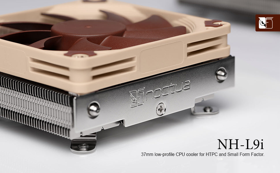 Noctua NH-L9i, Premium Low-Profile CPU Cooler for Intel LGA115x (Brown)