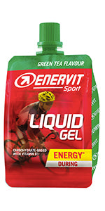 Enervit Sport Competition Gel with Caffeine, Citrus, 24 x 25ml