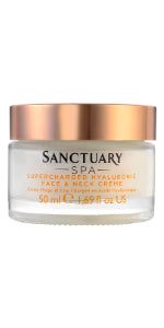 Sanctuary Spa Face Cream, Protect and Illuminate Moisture Lotion SPF 15, Face Moisturiser, 75 ml