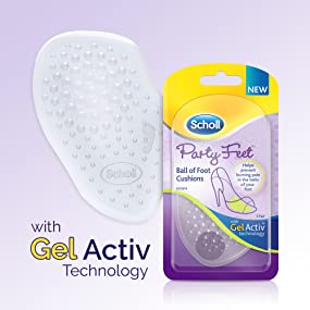 Scholl Party Feet Ultra Slim Invisible Gel Cushions