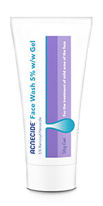 Acnecide Face Gel 15g, Acne & Spot Treatment With 5% Benzoyl Peroxide, For Blackheads and Prone Skin