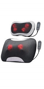 RENPHO Foot Massager Machine with Heat, Shiatsu Massager Deep Kneading, Air Compression - Panel Control (Black)